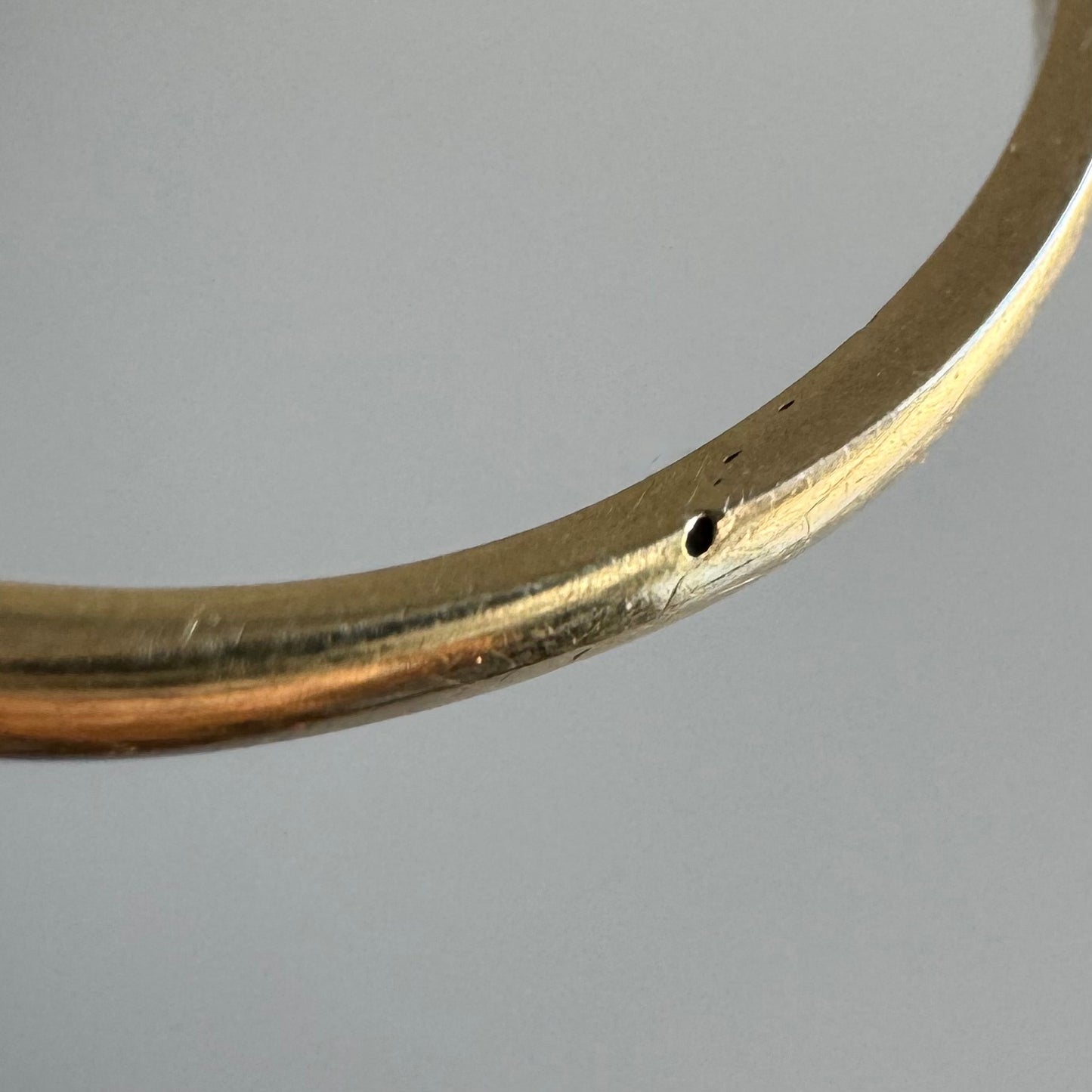 V I N T A G E // mid century hugs and kisses / 14k yellow and white gold seven stone diamond ring / size 6.75