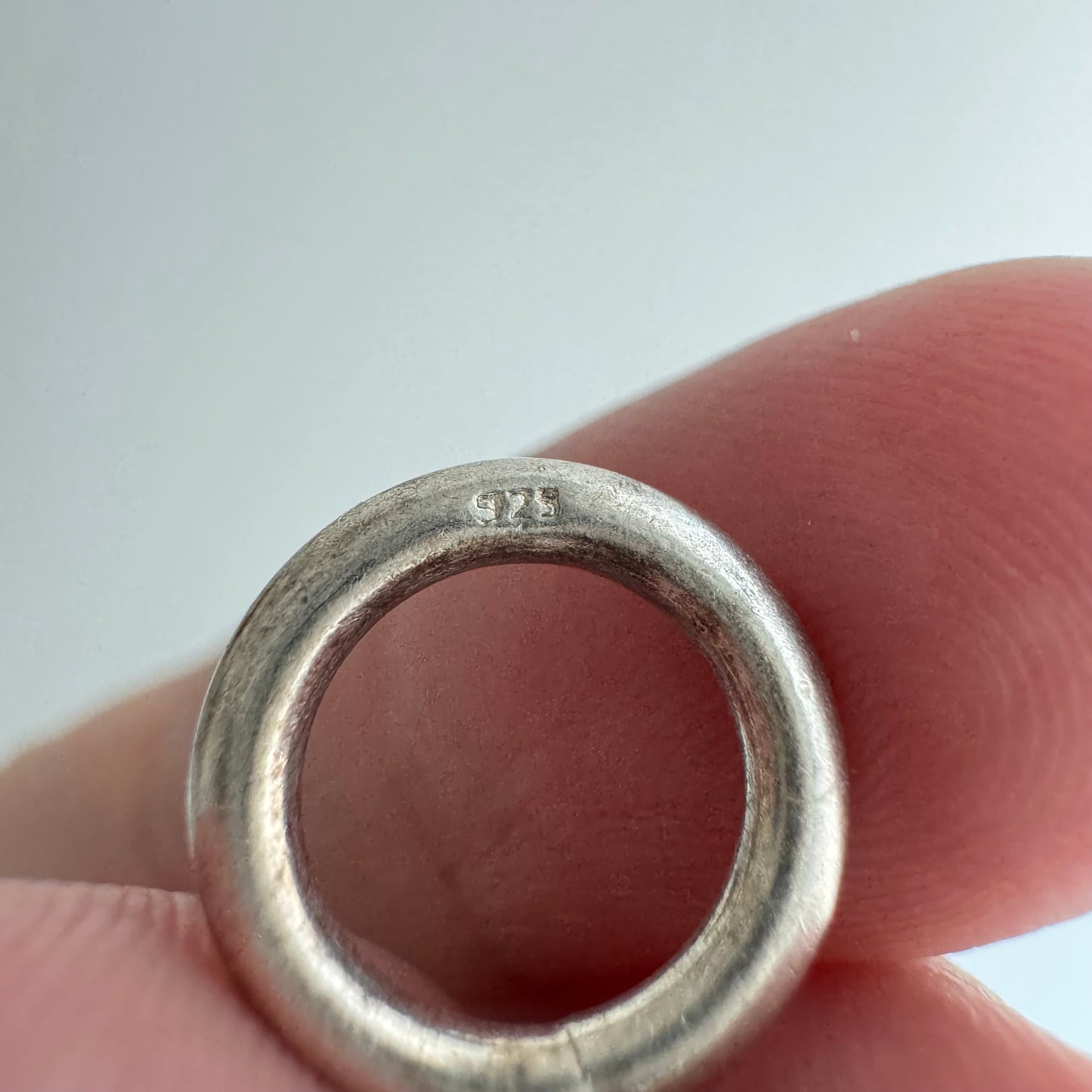 V I N T A G E // two tone cable / sterling silver cable chain link toggle bracelet / 7.25", 16.7g