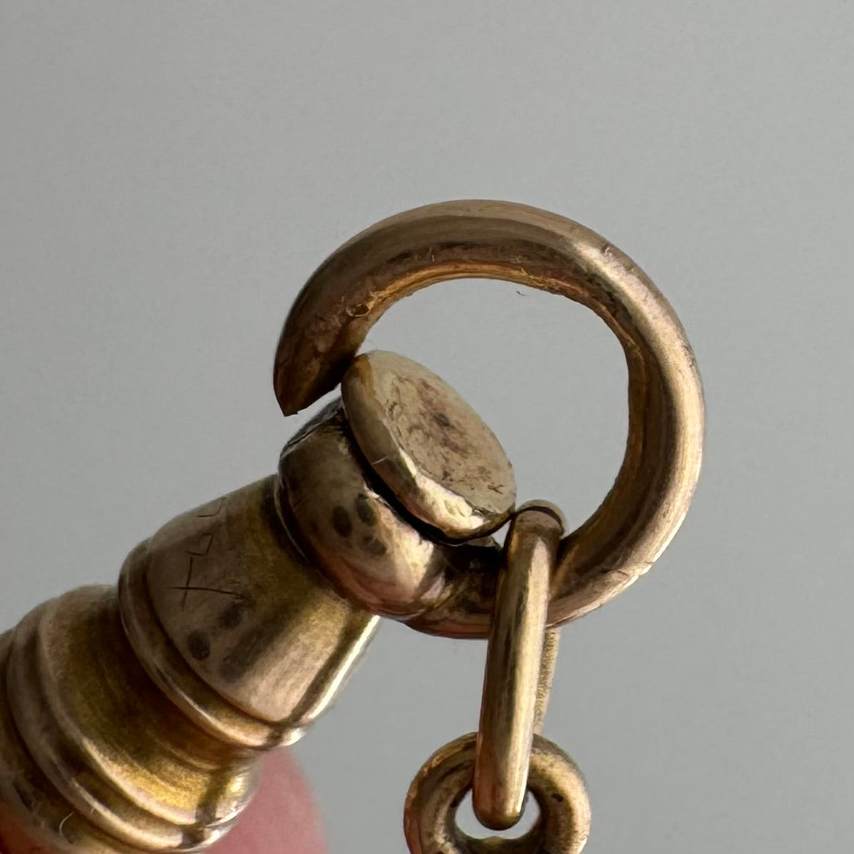 A N T I Q U E // nuggets of truth and wisdom / 14k and 21k high karat gold rush nugget link watch chain necklace / 18.25", 21.3g