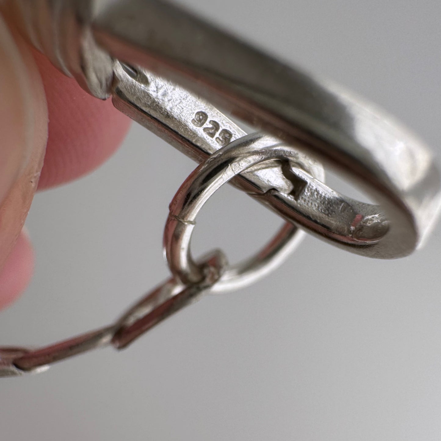 reimagined V I N T A G E // modern day watch chain / re-worked sterling flat mariner anchor sailor chain / 24.25", 13.5g