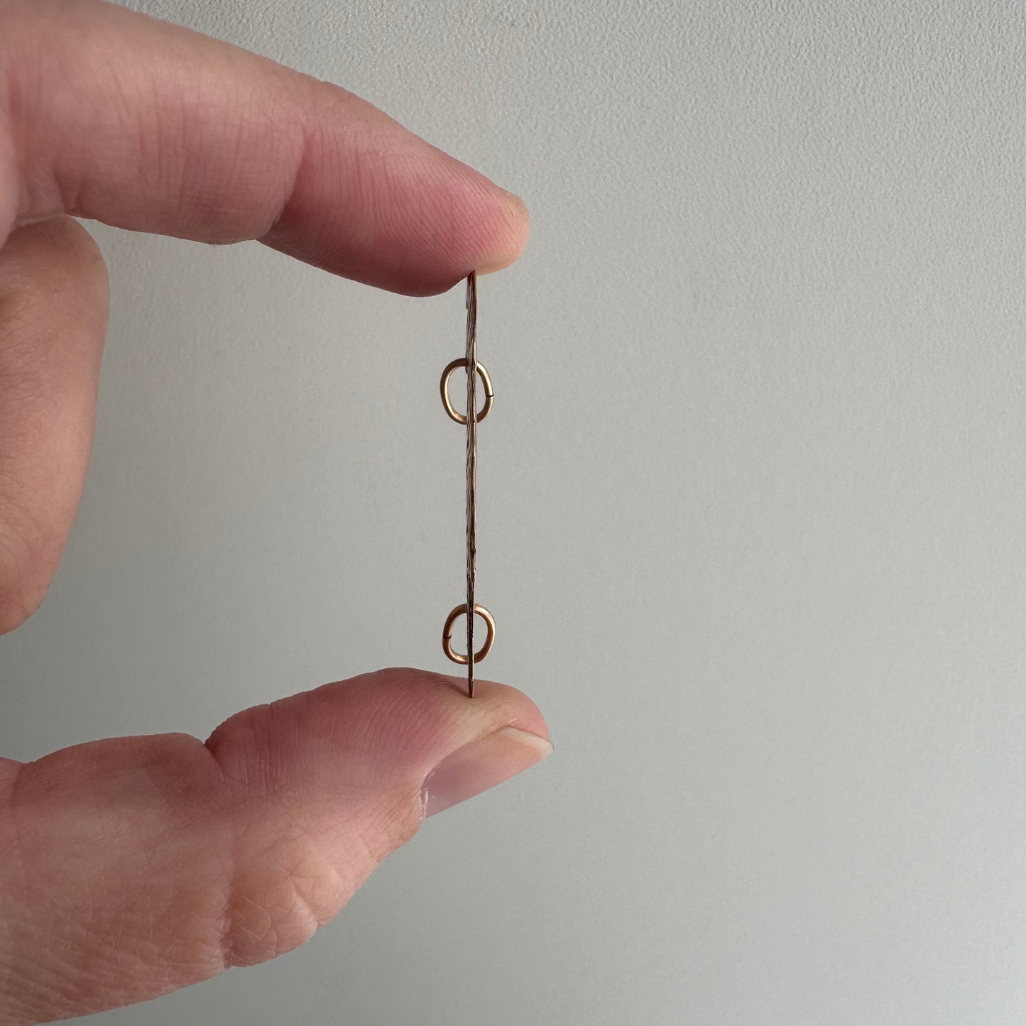 N E W // abracadabra / 10k rosy gold abracadabra / a pendant