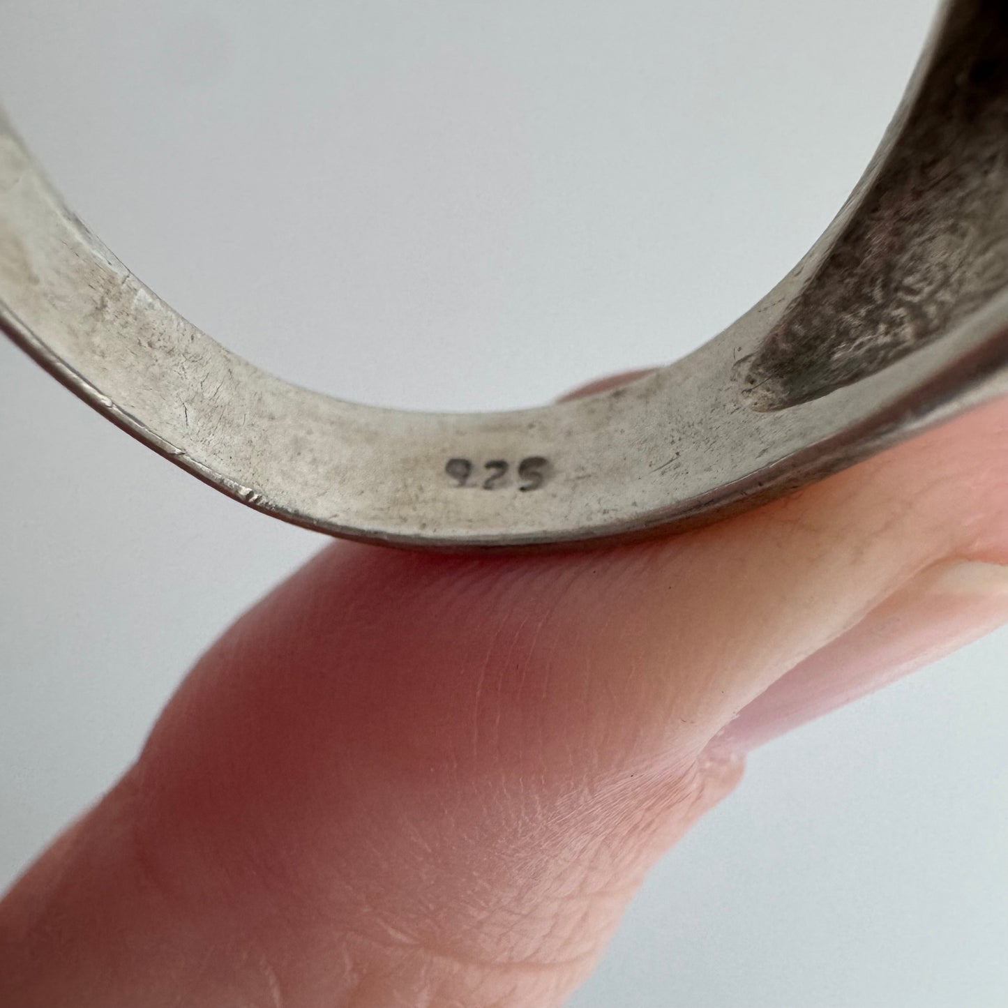 48 hour pricing // early access discounted price / sterling silver and glass stone signet ring / size 11.5+