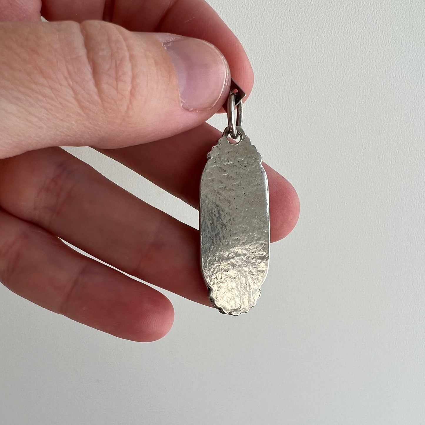 V I N T A G E // all the luck / sterling silver lucky symbols pendant