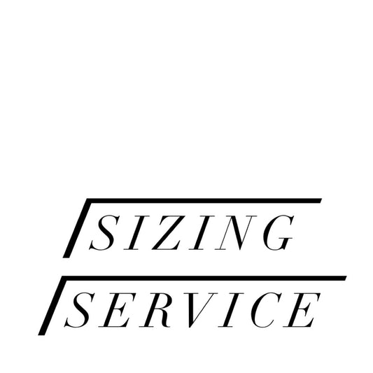 S I Z I N G // gold ring sizing service