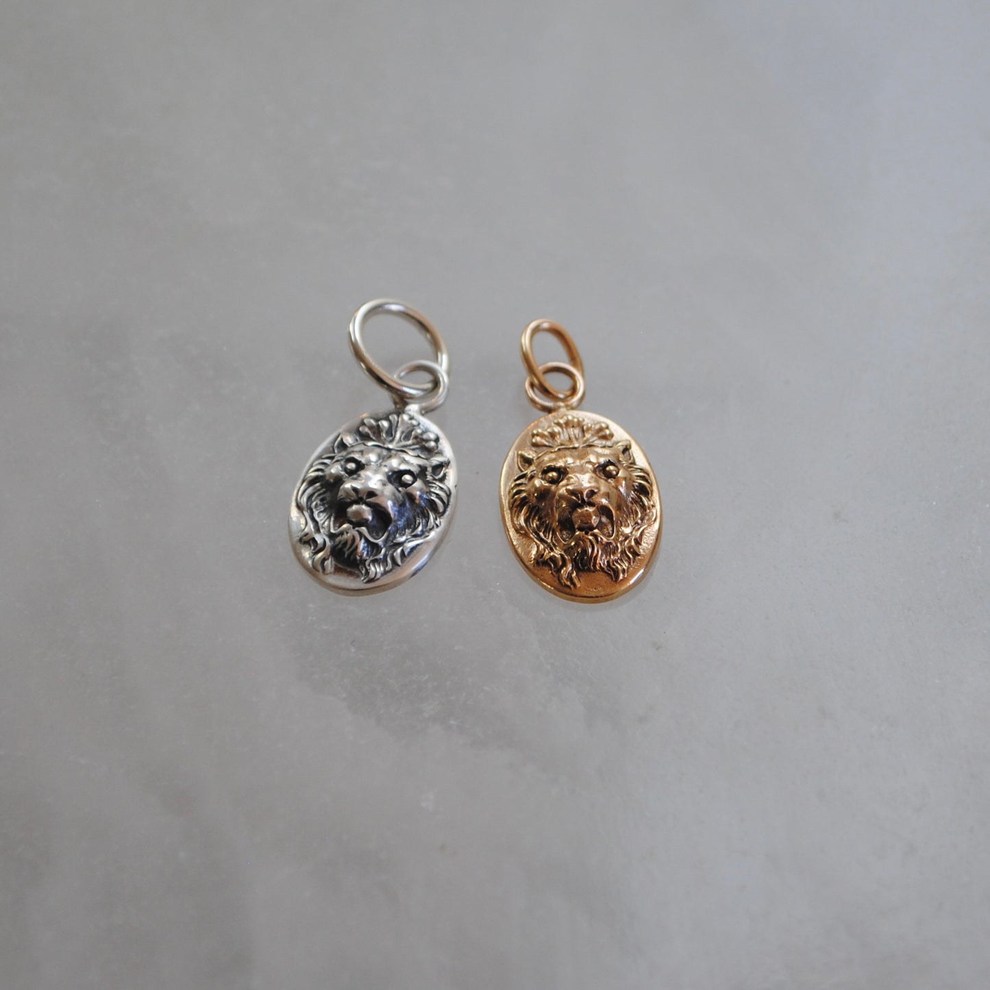 N E W // mystic courage / 14k yellow gold or sterling silver mythical lion