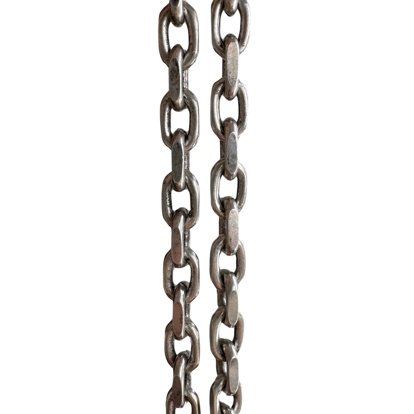 V I N T A G E // classic biker / sterling silver sturdy biker chain / 20", 28g