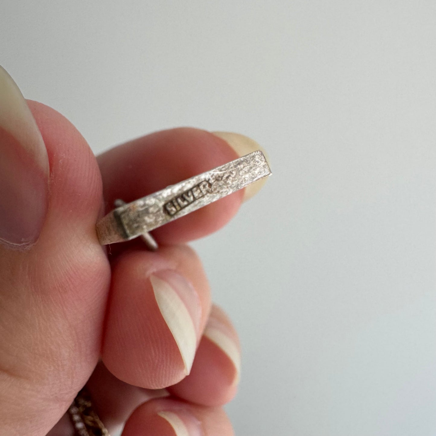 V I N T A G E // count your blessings / sterling silver and miniature abacus / a pendant