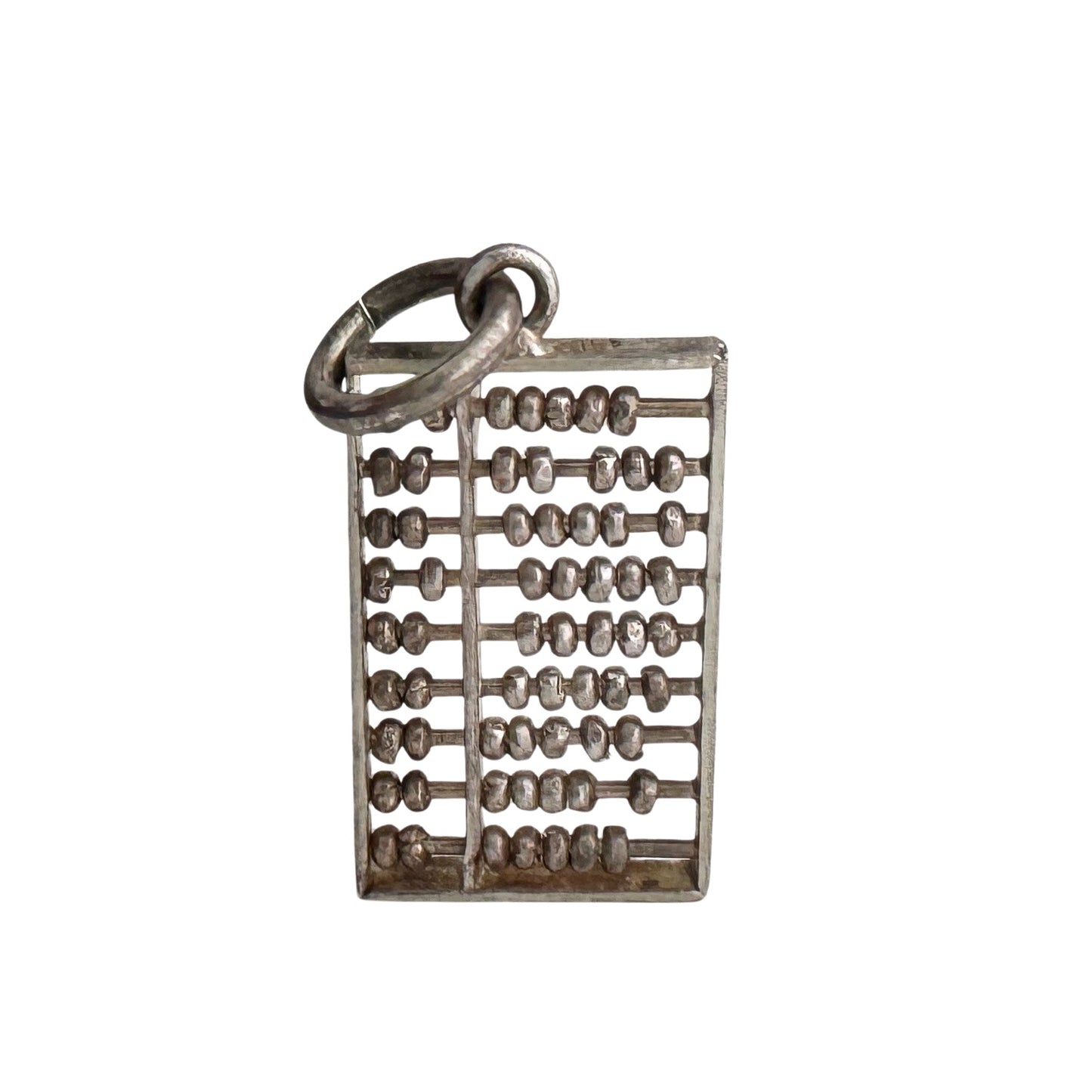 V I N T A G E // count your blessings / sterling silver and miniature abacus / a pendant