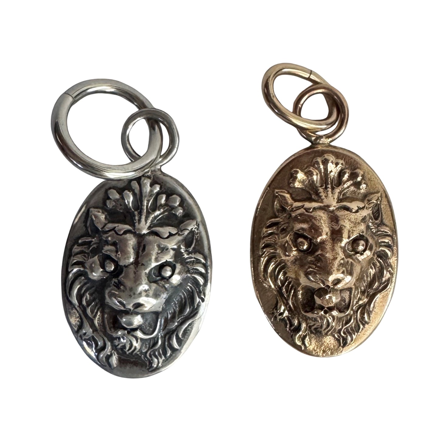 N E W // mystic courage / 14k yellow gold or sterling silver mythical lion