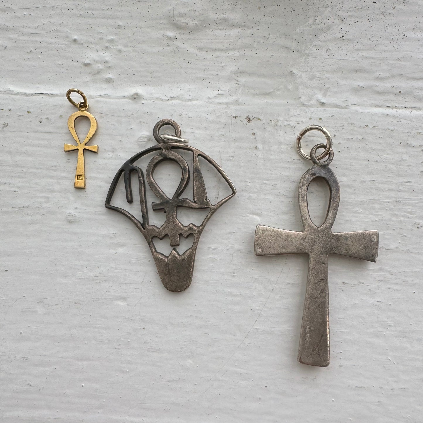 V I N T A G E // key of life / three vintage ankh options / pendants