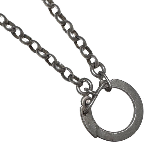 reimagined V I N T A G E // connected possibilities / sterling silver rolo chain with vintage connector clasp / ~18", 21.3g