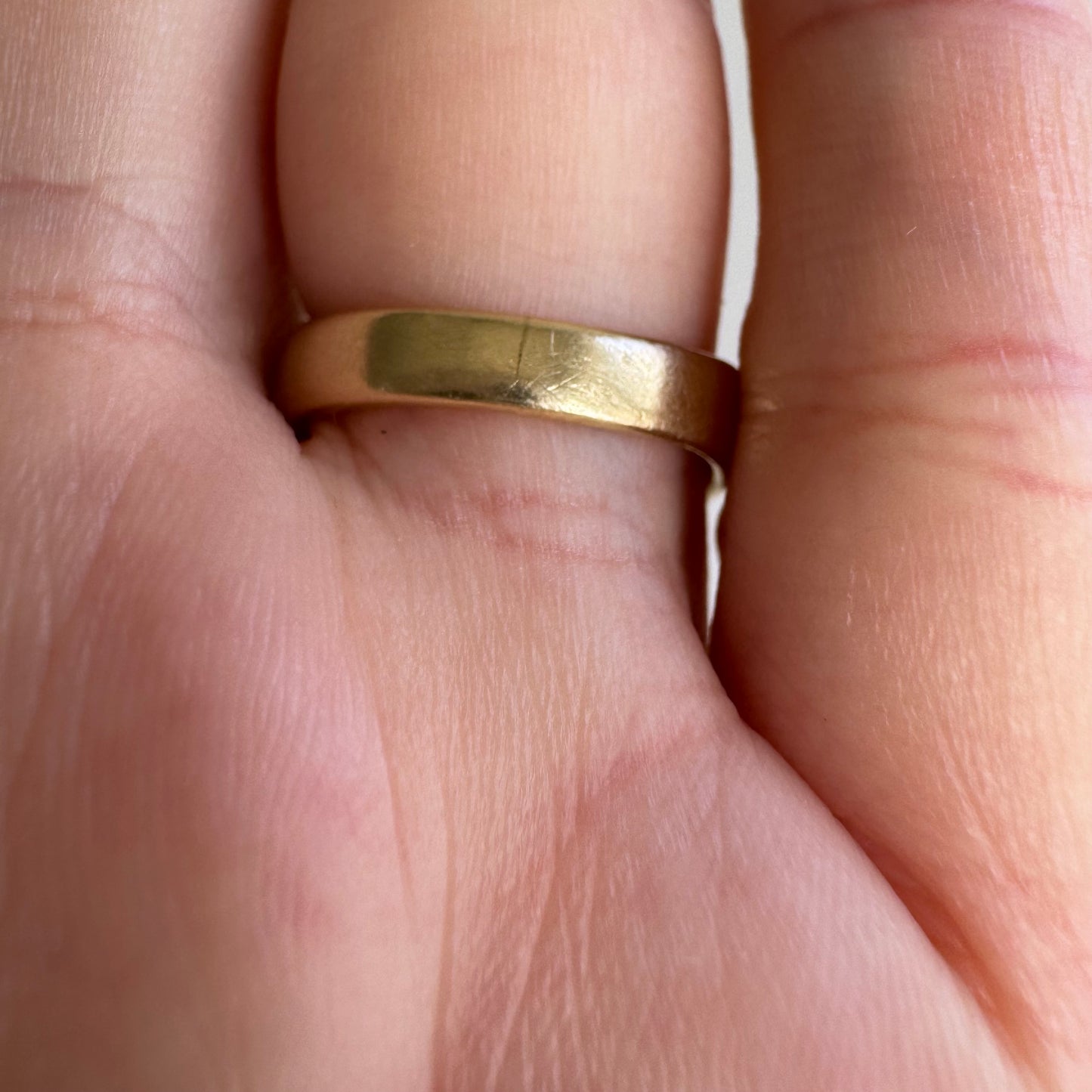 V I N T A G E // in a forest of ferns / 14k and jade floral and leaf statement ring / size 4.25