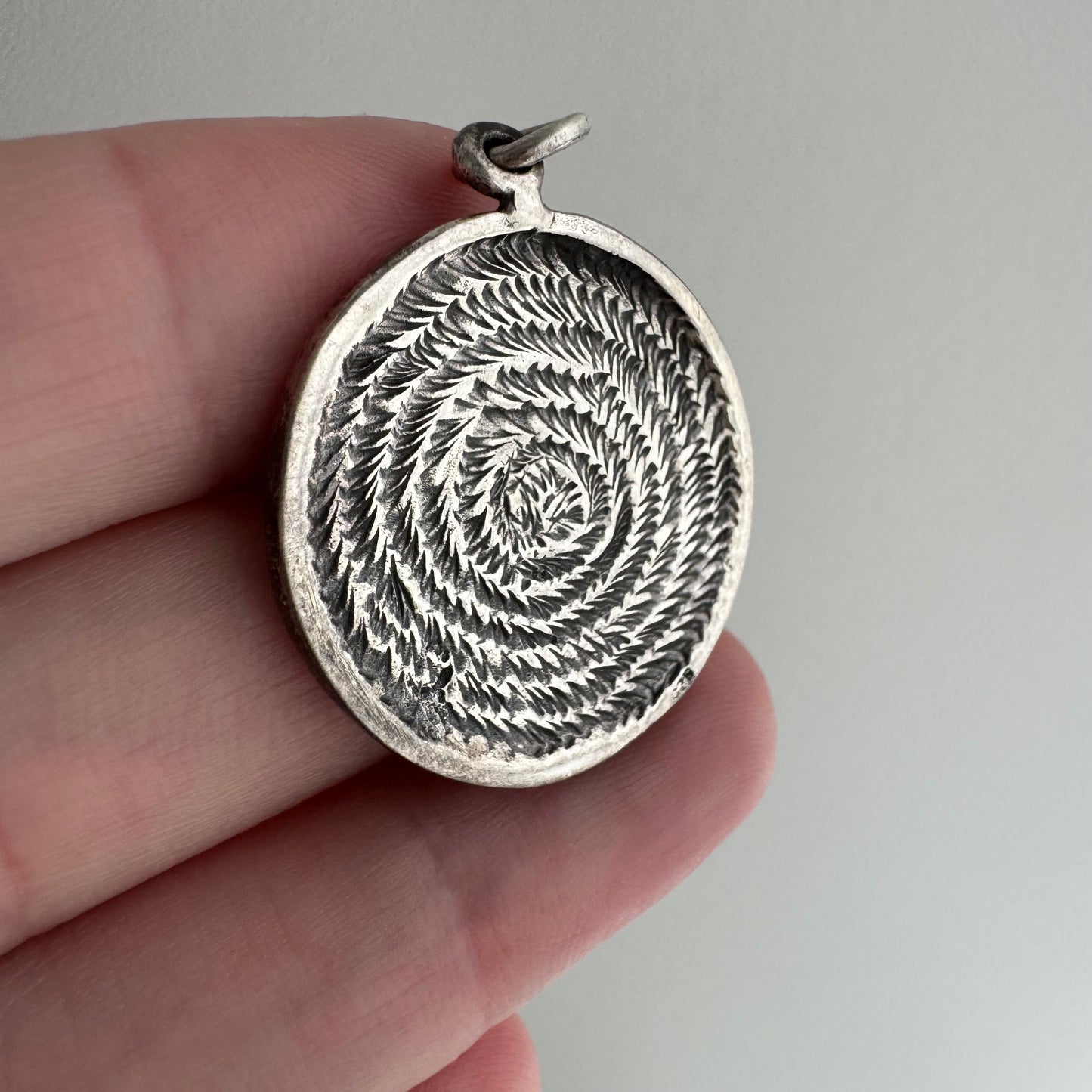 D E A D - S T O C K // they come in peace / sterling silver universe traveling alien / a pendant