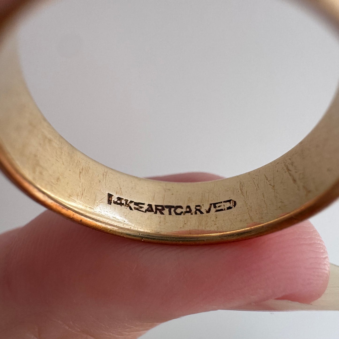 reimagined V I N T A G E // the best witch / 14k and diamond starburst eternity band with a witch flying on a broom / size 8ish