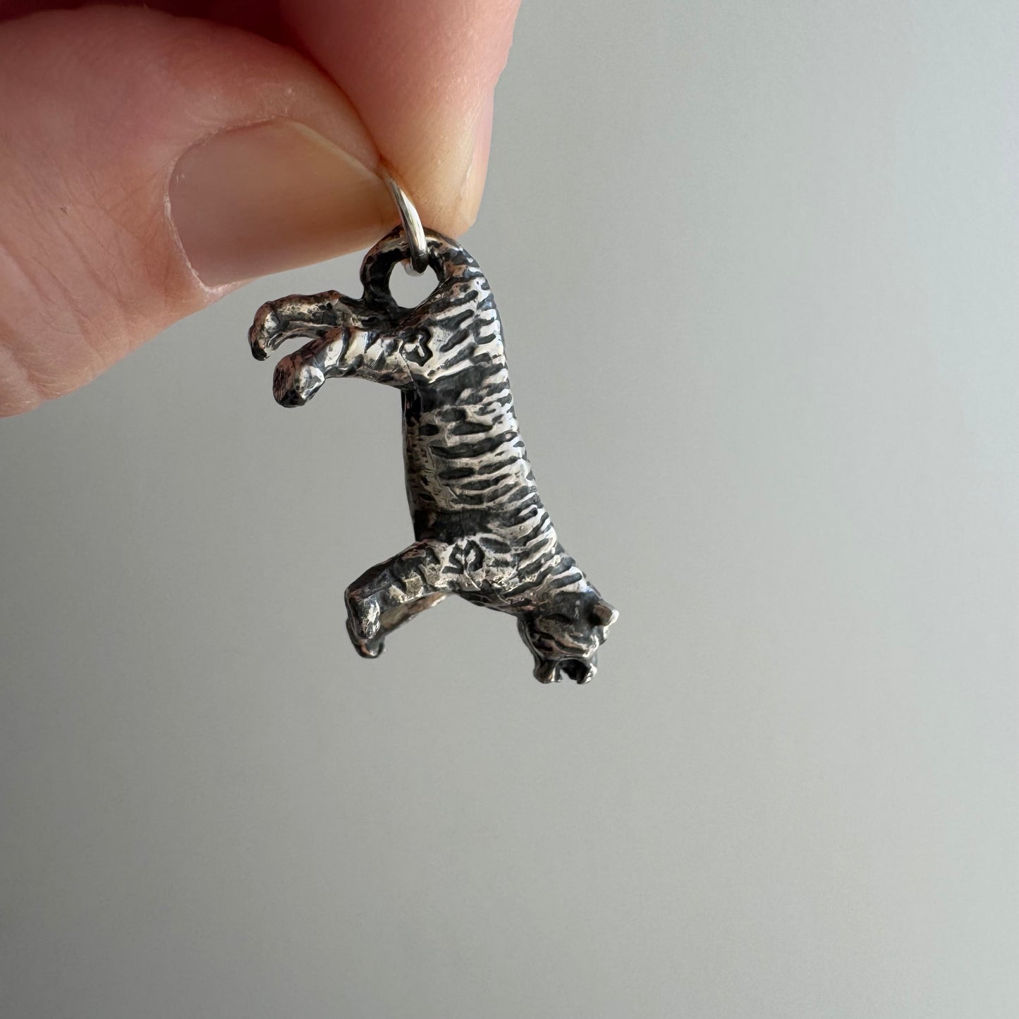 N E W // tiger roar / sterling silver dynamic tiger / a pendant