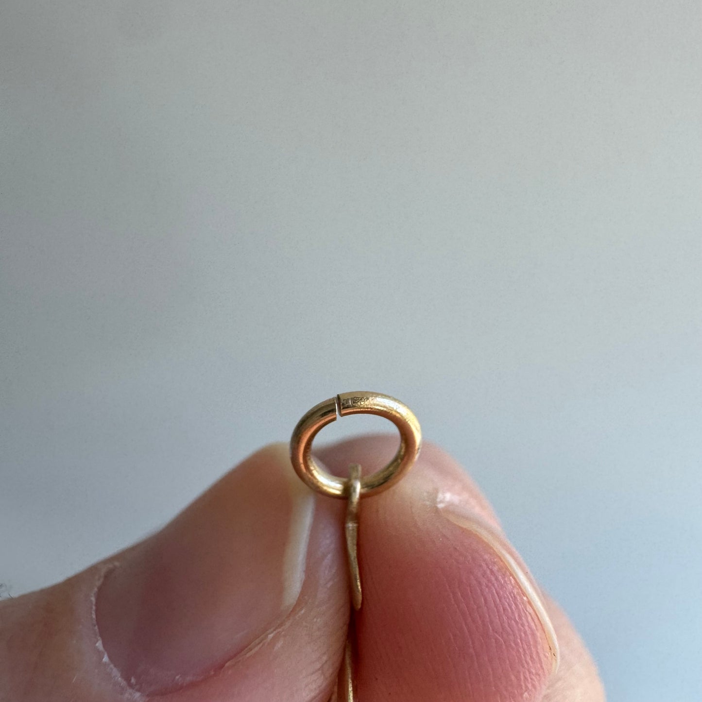 N E W // shedding the old / 14k yellow gold or sterling silver snake pendant