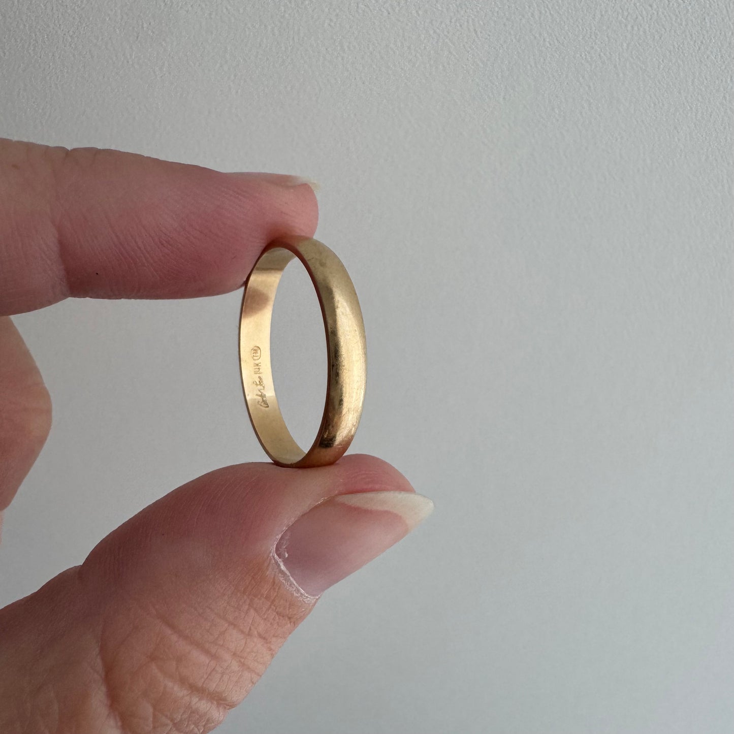 reimagined V I N T A G E // star story / 14k band with three new star-set diamonds / size 7.75