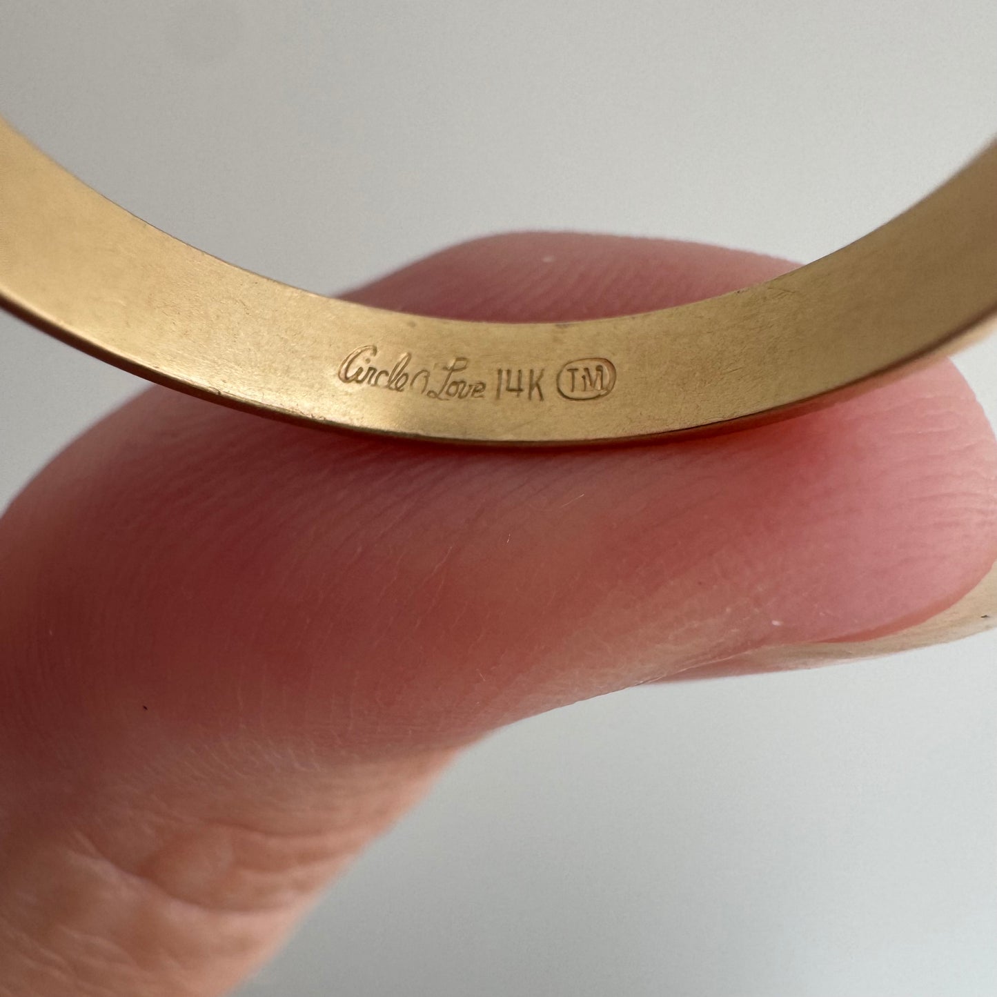 reimagined V I N T A G E // star story / 14k band with three new star-set diamonds / size 7.75