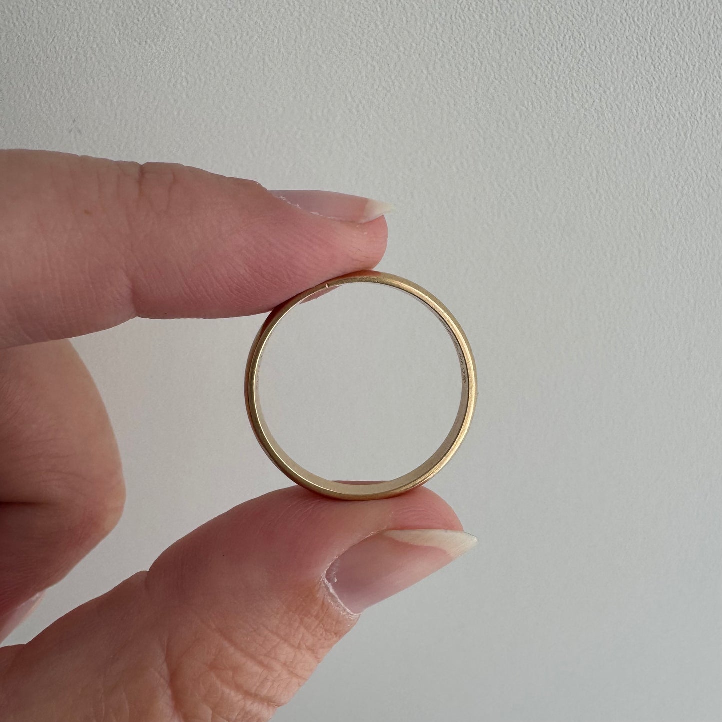 reimagined V I N T A G E // star story / 14k band with three new star-set diamonds / size 7.75