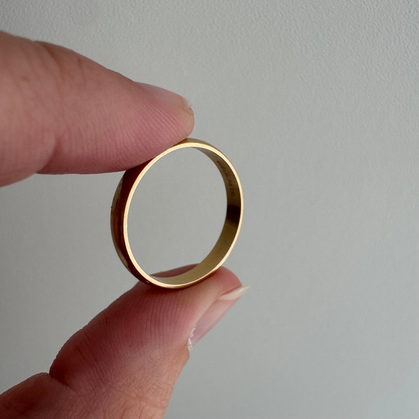 reimagined V I N T A G E // star story / 14k band with three new star-set diamonds / size 7.75