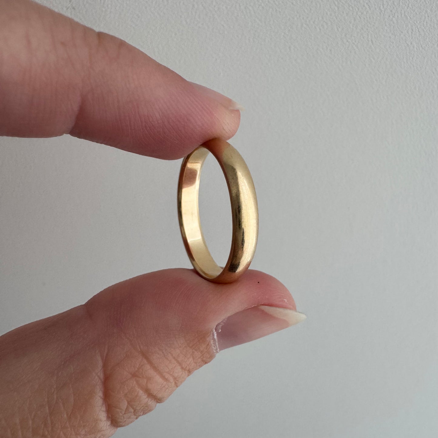 reimagined V I N T A G E // star story / 14k band with three new star-set diamonds / size 6.25