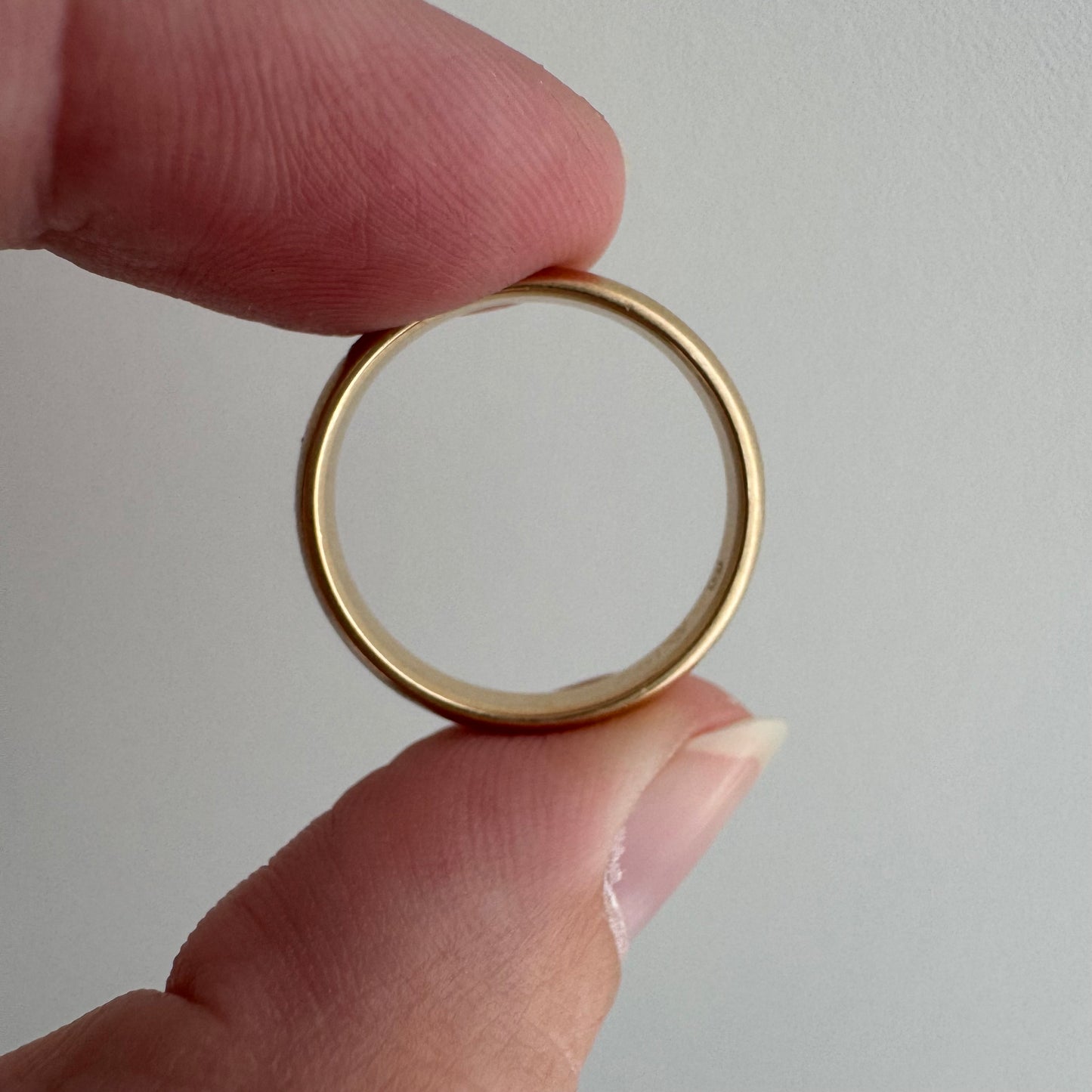 reimagined V I N T A G E // star story / 14k band with three new star-set diamonds / size 6.25