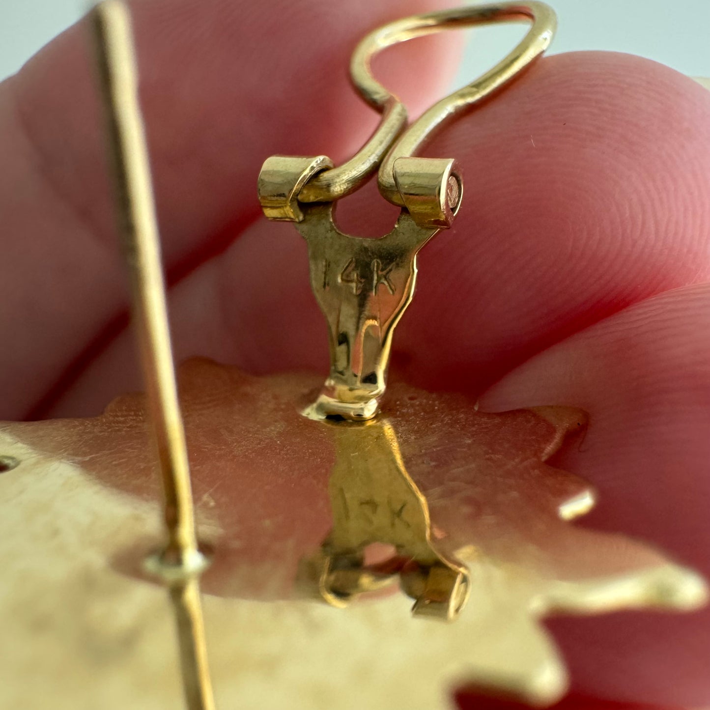 V I N T A G E // the star above / 14k latch back sun face post earrings