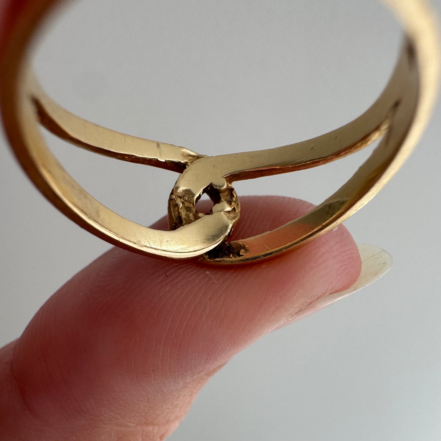 reimagined V I N T A G E // star story / 14k linked band with 16 new star-set diamonds / size 8-8.25