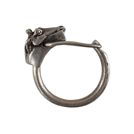 V I N T A G E // equine possibilities / sterling silver horse connector / a clasp or connector