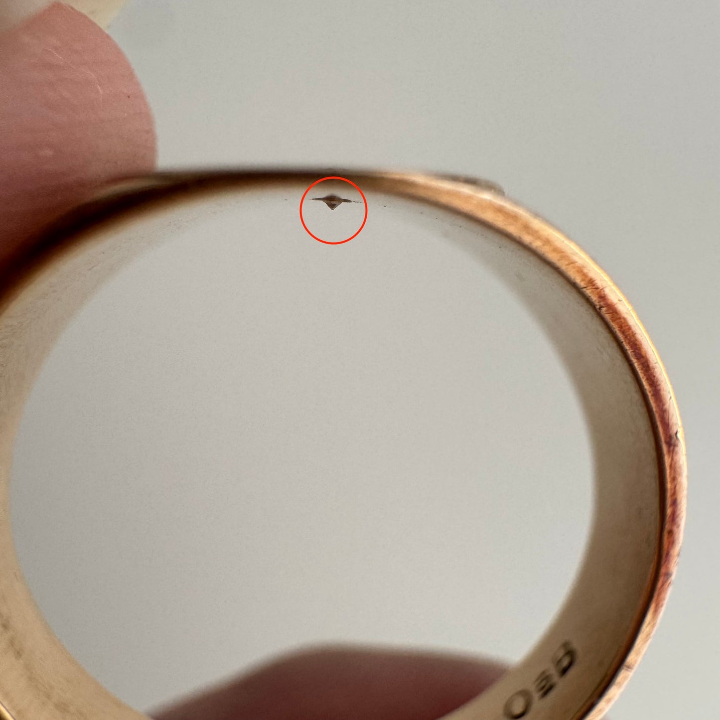 reimagined A N T I Q U E // letting go / 10k rosy gold signet with newly engraved dandelion and diamond / size 8