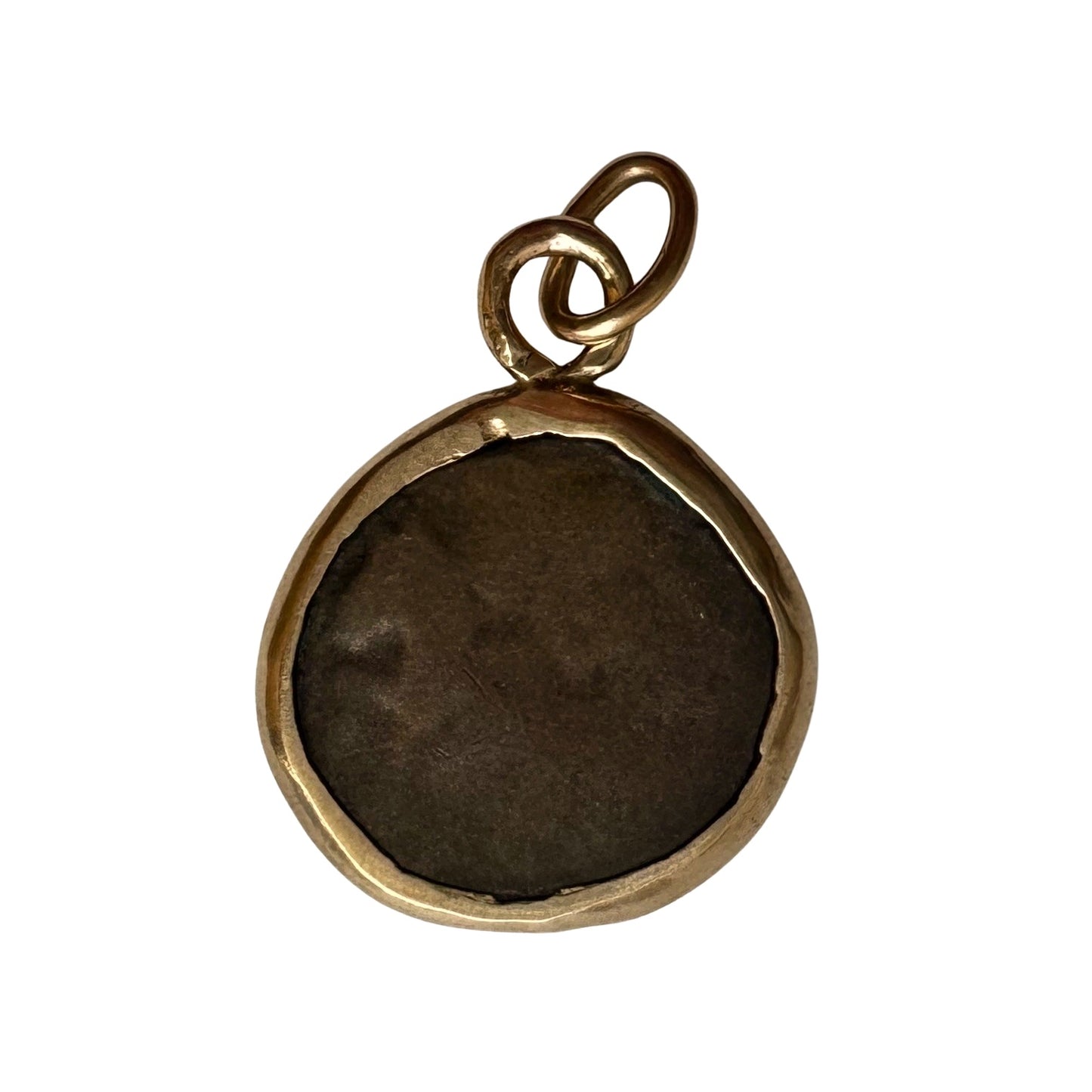 A N T I Q U E // horsing around / 10k framed Roman coin / a charm or pendant