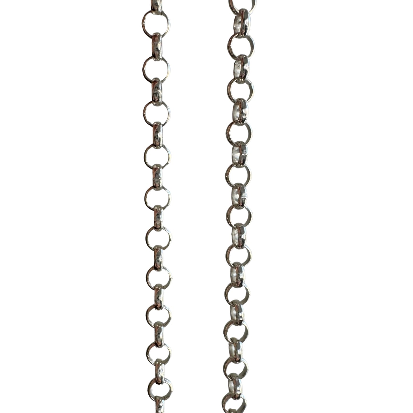 P R E - L O V E D // regal rolo / sterling silver rolo pendant chain / 30", 9g