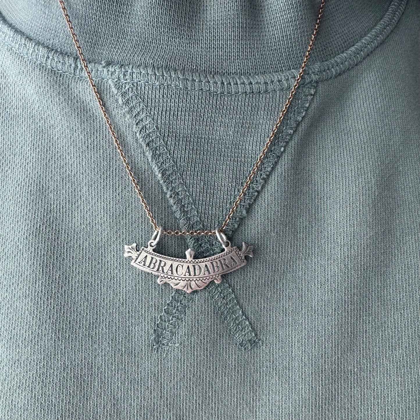 V I N T A G E // dainty cable / 10k rosy gold dainty cable chain necklace / 18.25", 2.4g