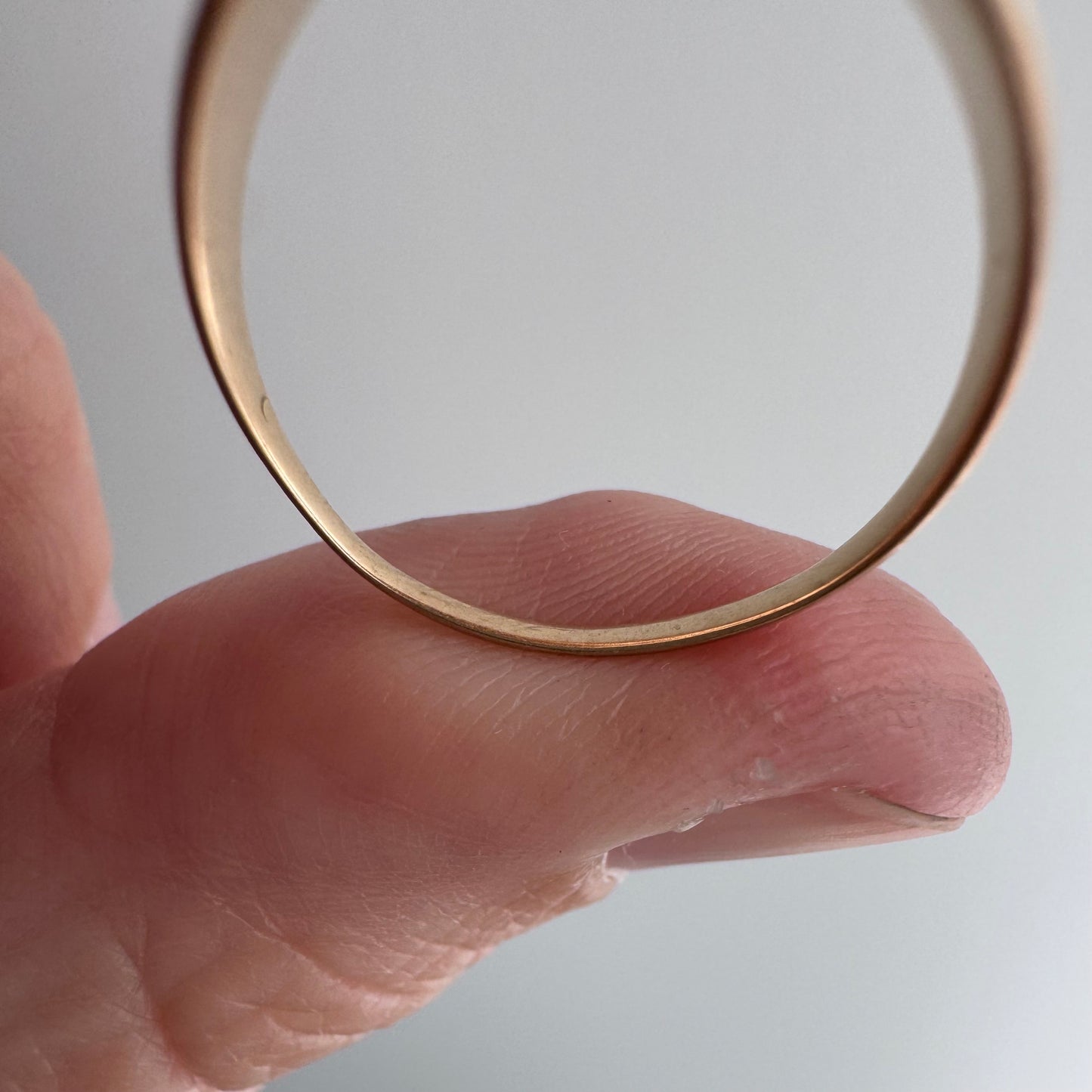 reimagined A N T I Q U E // treasure seeker / 10k rosy gold signet with new crow engraving and diamond / almost size 6.5