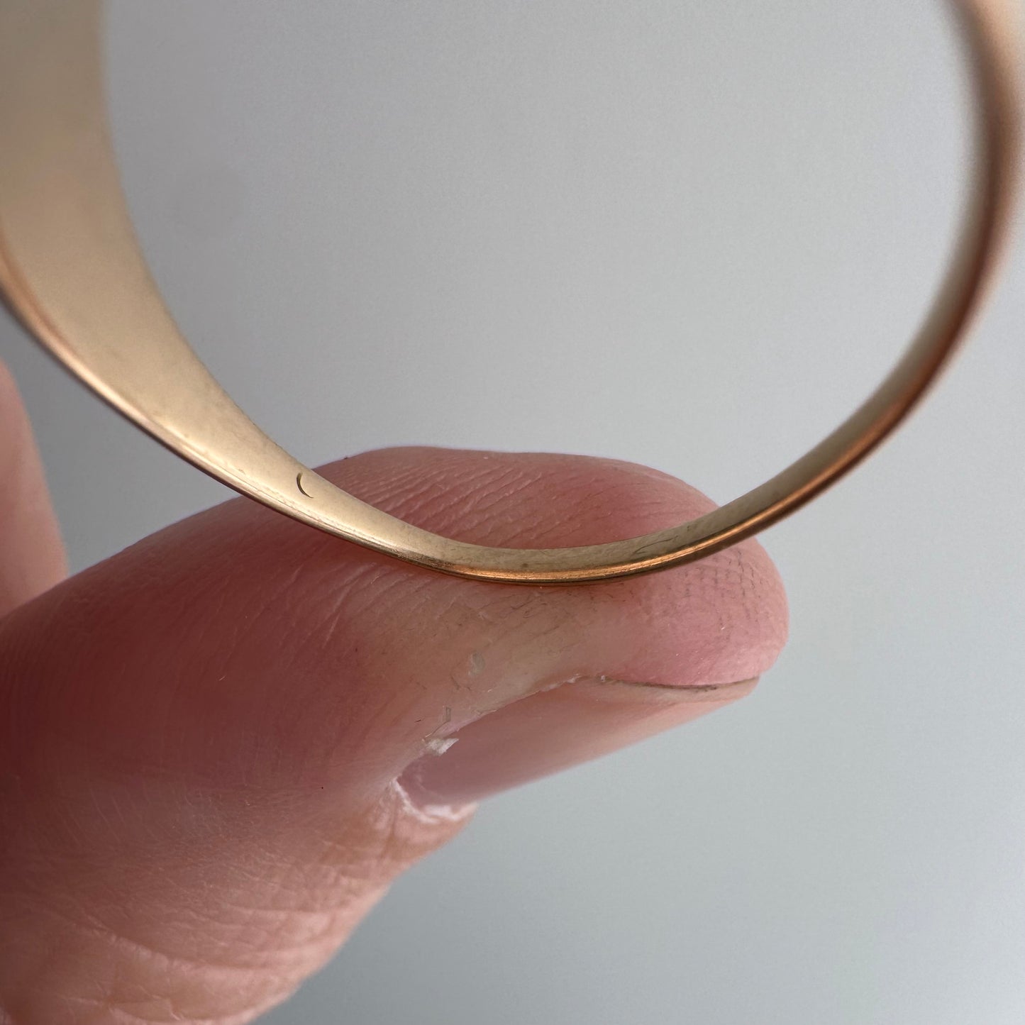 reimagined A N T I Q U E // treasure seeker / 10k rosy gold signet with new crow engraving and diamond / almost size 6.5