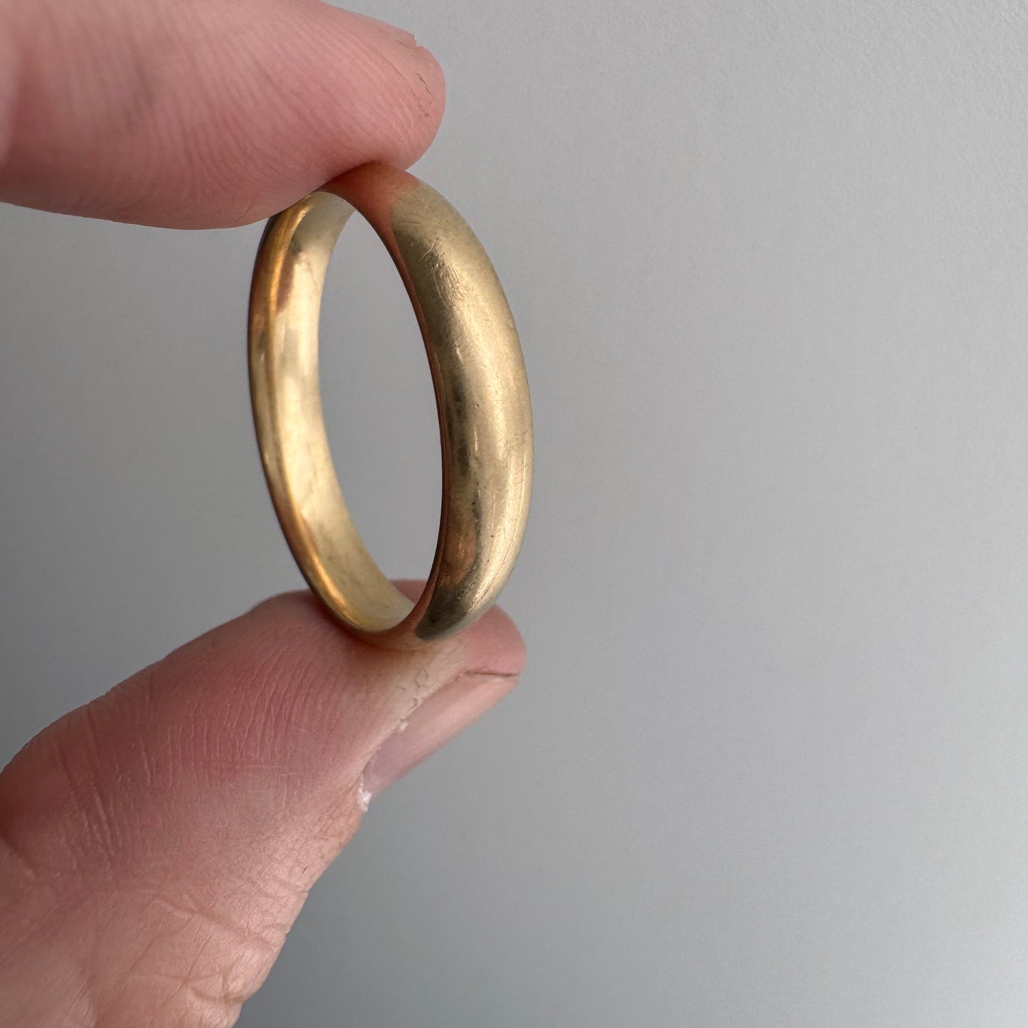 reimagined V I N T A G E // star story / 14k comfort fit 4.3mm band with seven new star-set diamonds / size 11