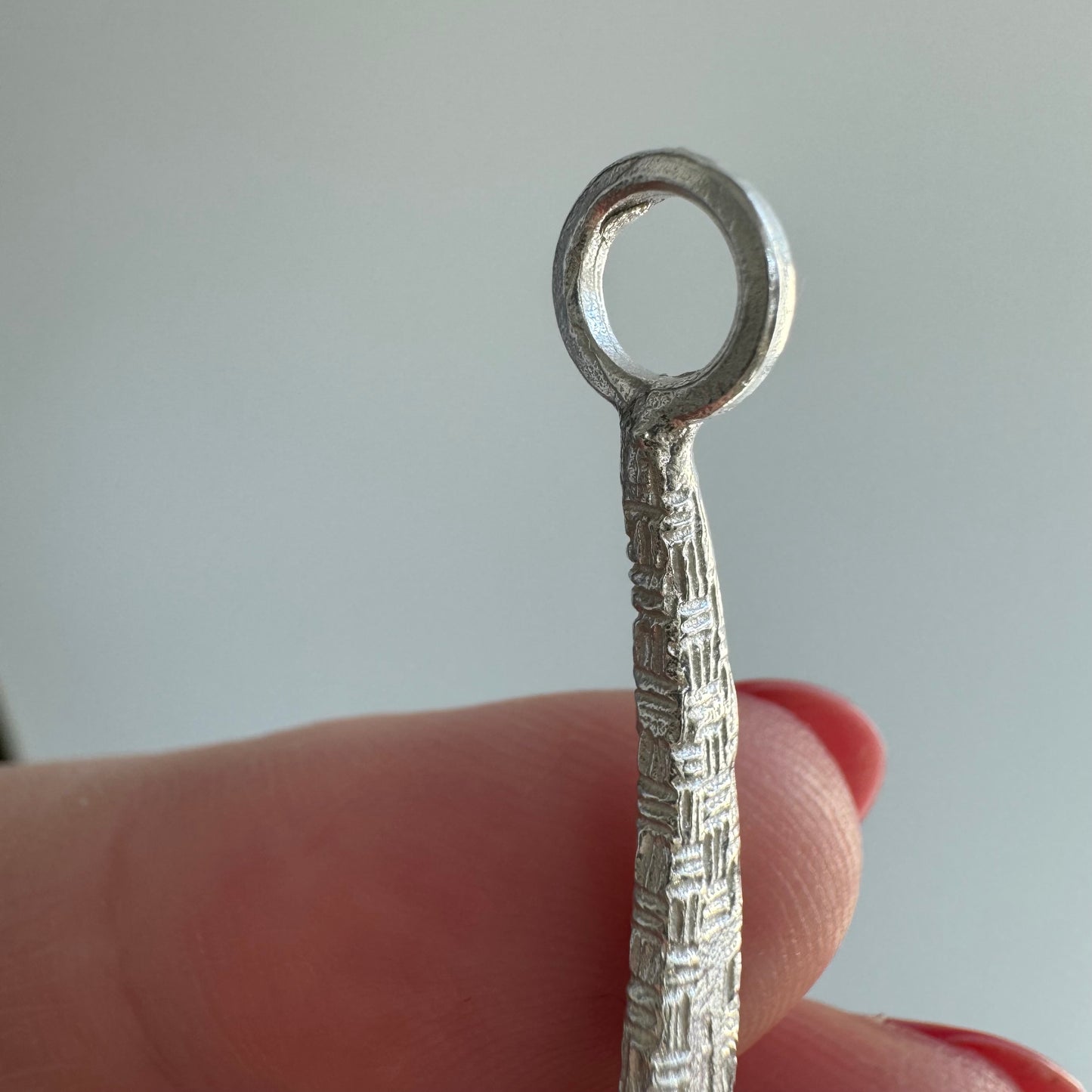 N E W // comb it out / sterling silver miniature functional comb / a pendant