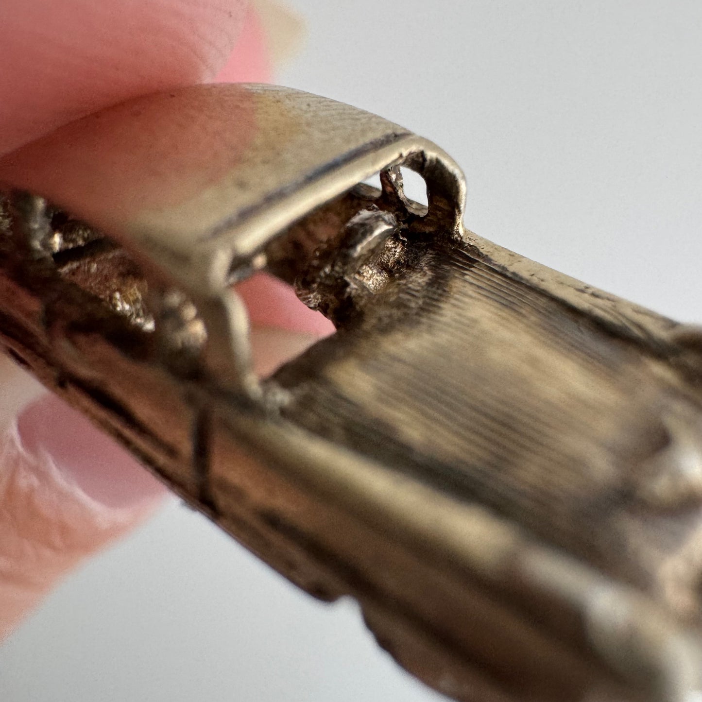 V I N T A G E // sweet ride / gold over sterling silver car / a pendant