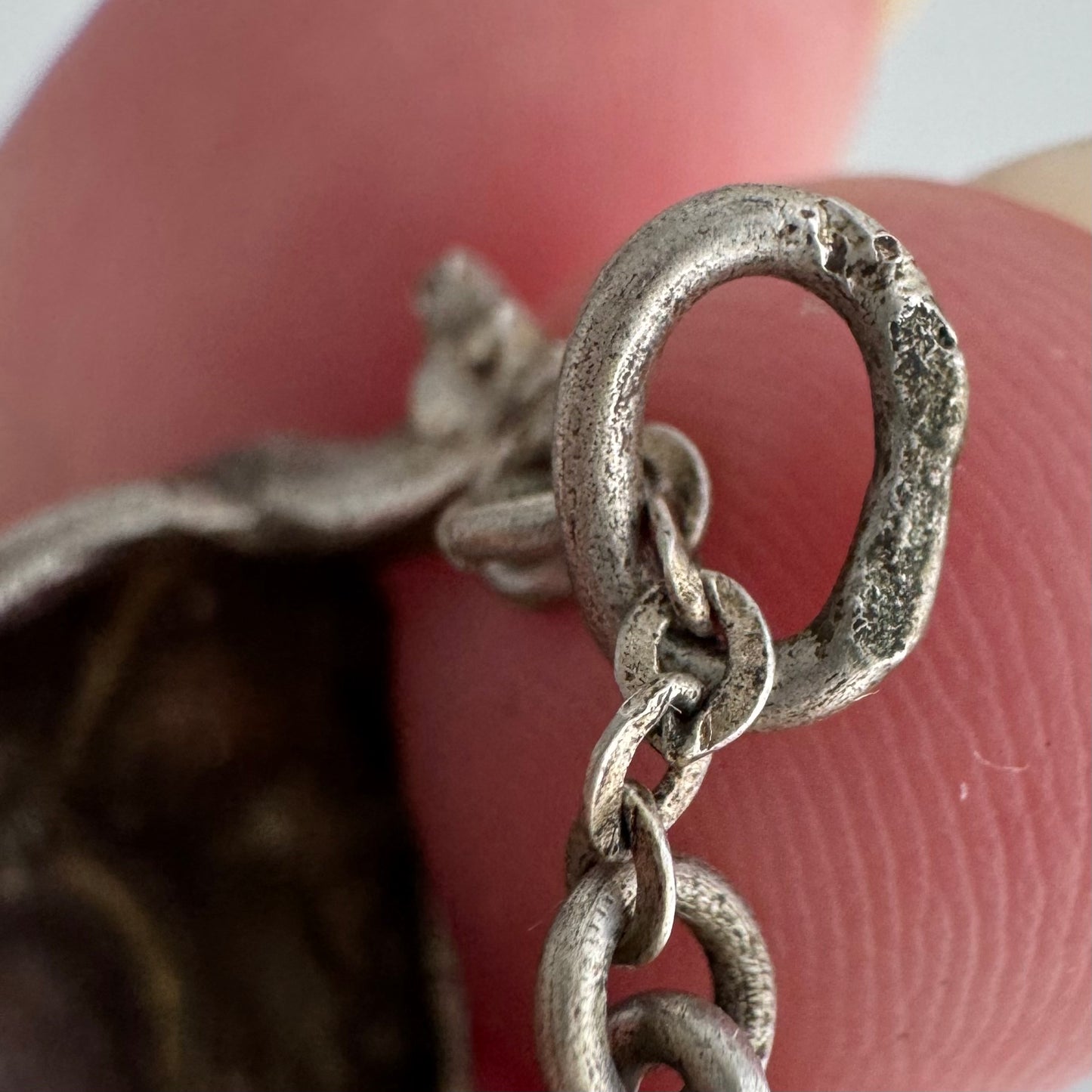 V I N T A G E // like the vikings / sterling silver and enamel adorned viking sea vessel / a pendant