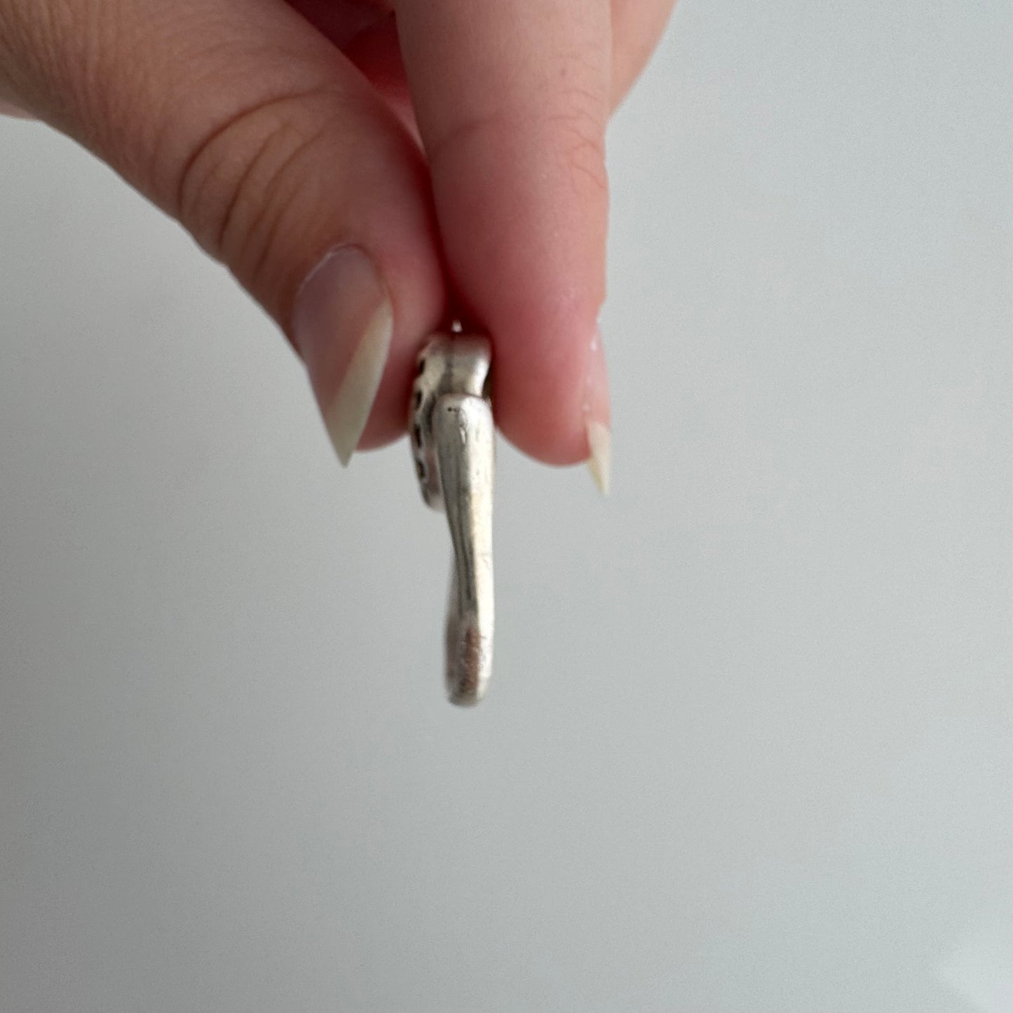 V I N T A G E // familiar cycle / sterling silver sun and moon face flip ring / size 7