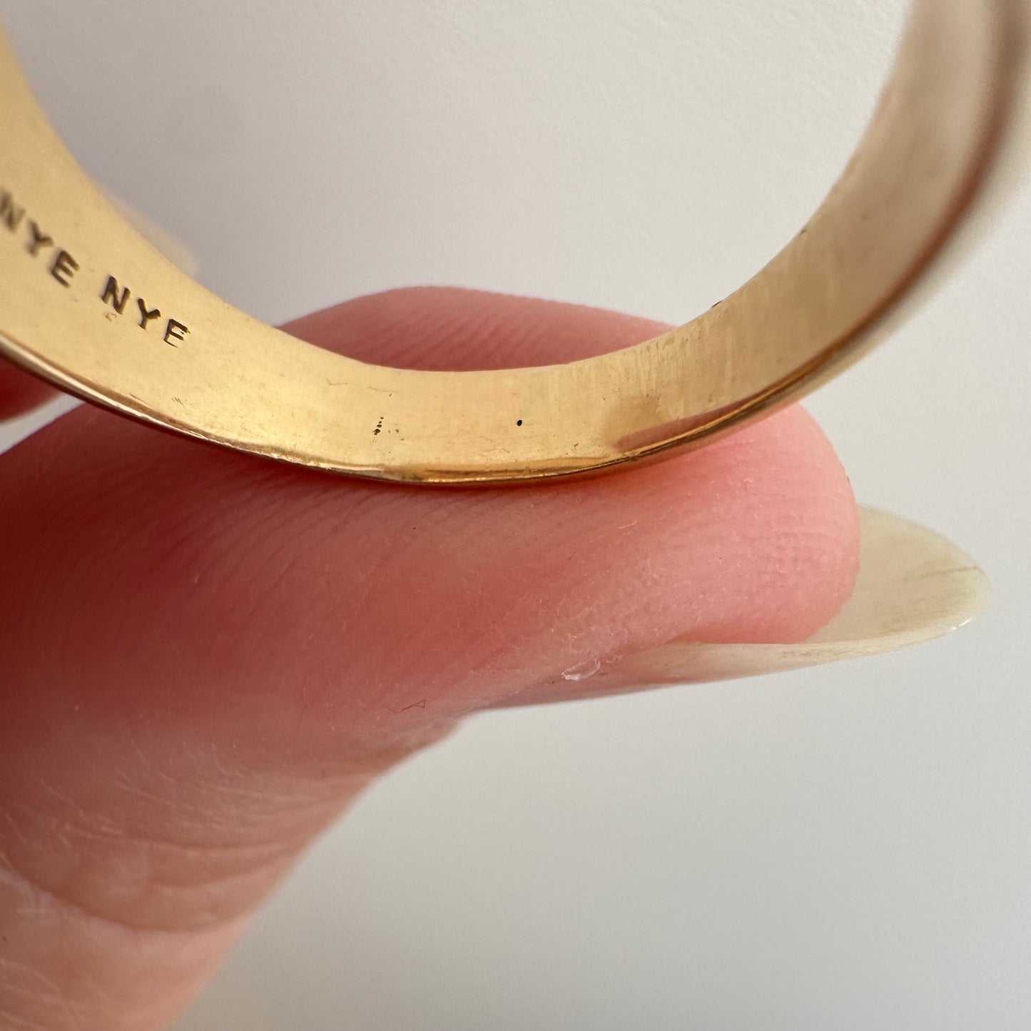 reimagined V I N T A G E // star light star bright / 14k free-form diamond solitaire ring / size ~7